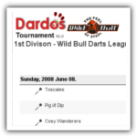 Dardos tournament